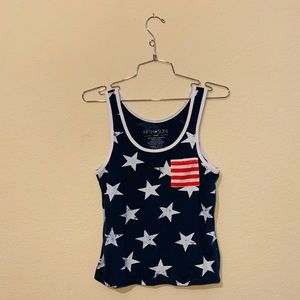 American Flag Tank Top
